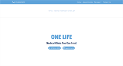 Desktop Screenshot of nationalhealthcarecenter.com
